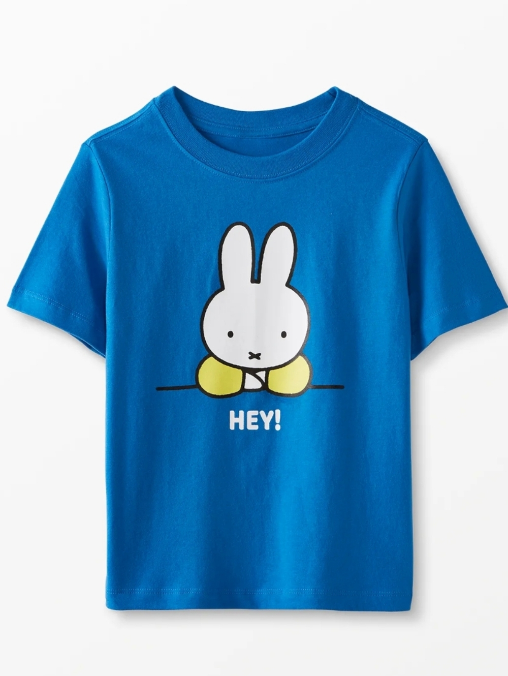 Hanna Andersson Miffy Blue Short Sleeve T-shirt Organic Cotton Youth Kids Sz 10